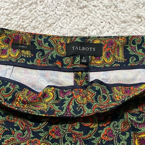 Talbots pants size 6 curvy - Picture 4 of 13